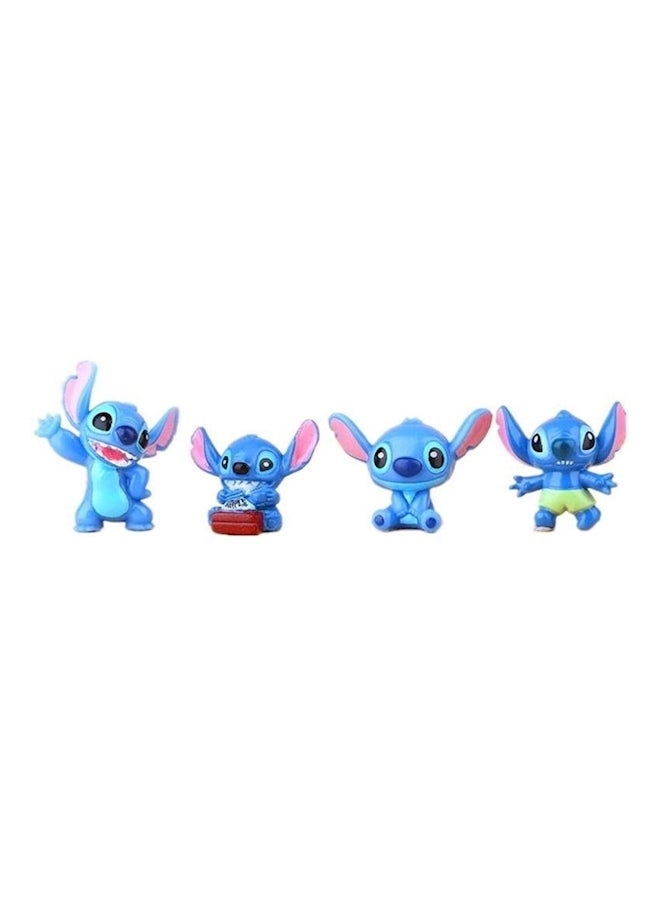 طقم مجسمات صغيرة مستوحاة من فيلم الرسوم المتحركة Lilo And Stitch من 12 قطعة - Image 2