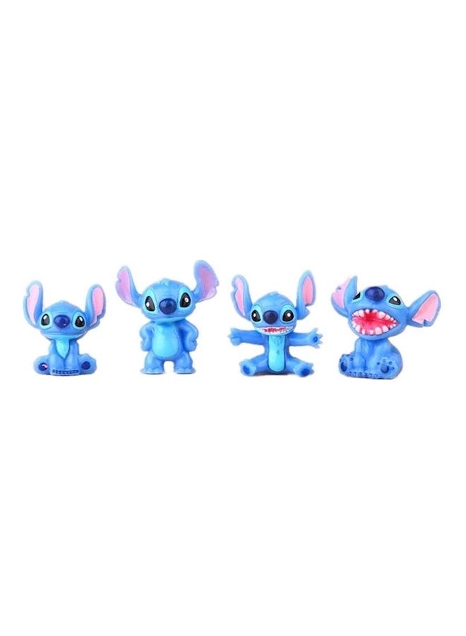 طقم مجسمات صغيرة مستوحاة من فيلم الرسوم المتحركة Lilo And Stitch من 12 قطعة - Image 1