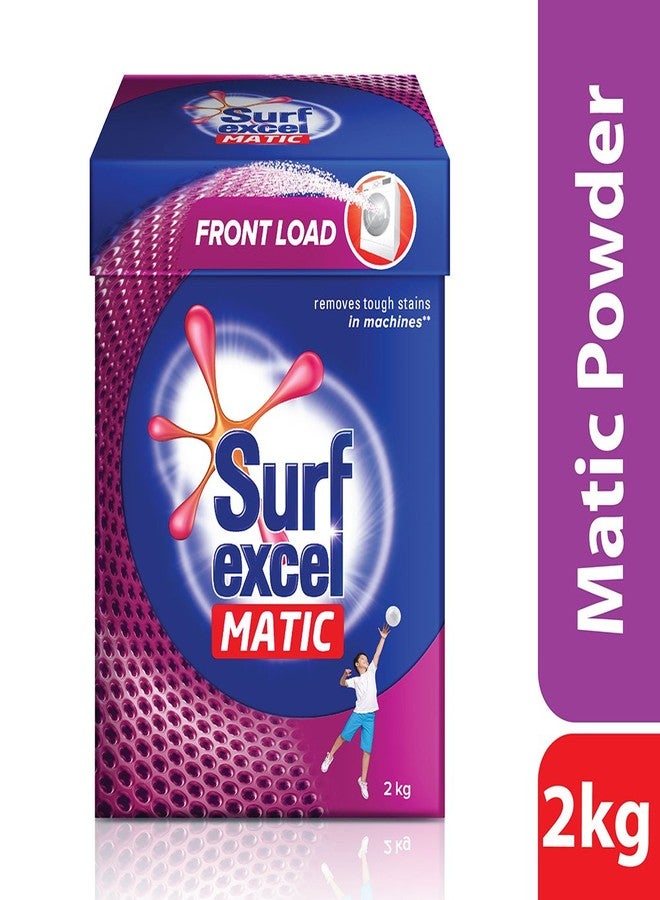 سيرف إيكسل مسحوق غسيل Surf Excel Matic للغسالات ذات التحميل العلوي، 2 كجم، ومسحوق غسيل Surf Excel Matic للغسالات ذات التحميل الأمامي، 2 كجم - Image 5