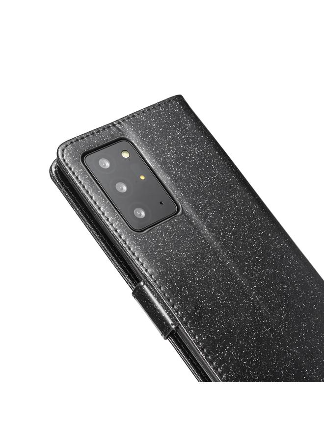 S-TOP Case For Samsung Galaxy Note20 Ultra Glitter Powder Love Leather Phone Case - Image 5