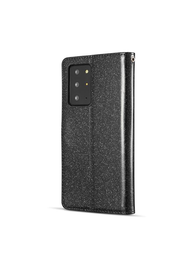 S-TOP Case For Samsung Galaxy Note20 Ultra Glitter Powder Love Leather Phone Case - Image 3