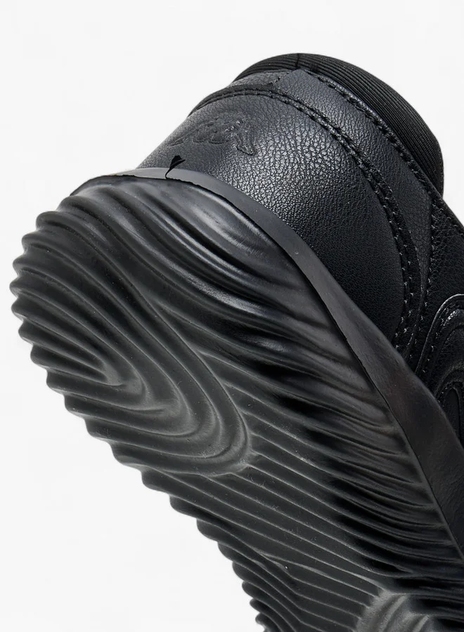 Kappa Girls' Panelled Mary Jane School Shoes with Hook and Loop Closure