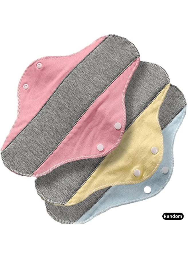 Generic Adult Washable Cotton Pad Soft Comfortable Breathable Water Absorbing Anti-leakage Graphene Antibacterial Bacteriostatic Underpants Pad