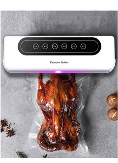 Arabest Vacuum Sealer Machine - Food Vacuum Sealer Automatic Air Sealing System for Food Storage Dry and Moist Food Modes Compact Design with 10Pcs Seal Bags Starter Kit  - Image 2