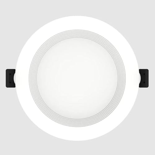 RAB Lighting WFRL-Field-Adjustable Edge-Lit LED Downlight-Canless Wafer Design-Black/White Trim-5CCT Selectable 2700K-5000K-90 CRI-Wet Rated/Dimmable for Modern Ceilings (WFRL4R99FA120WB, 1) - Image 5