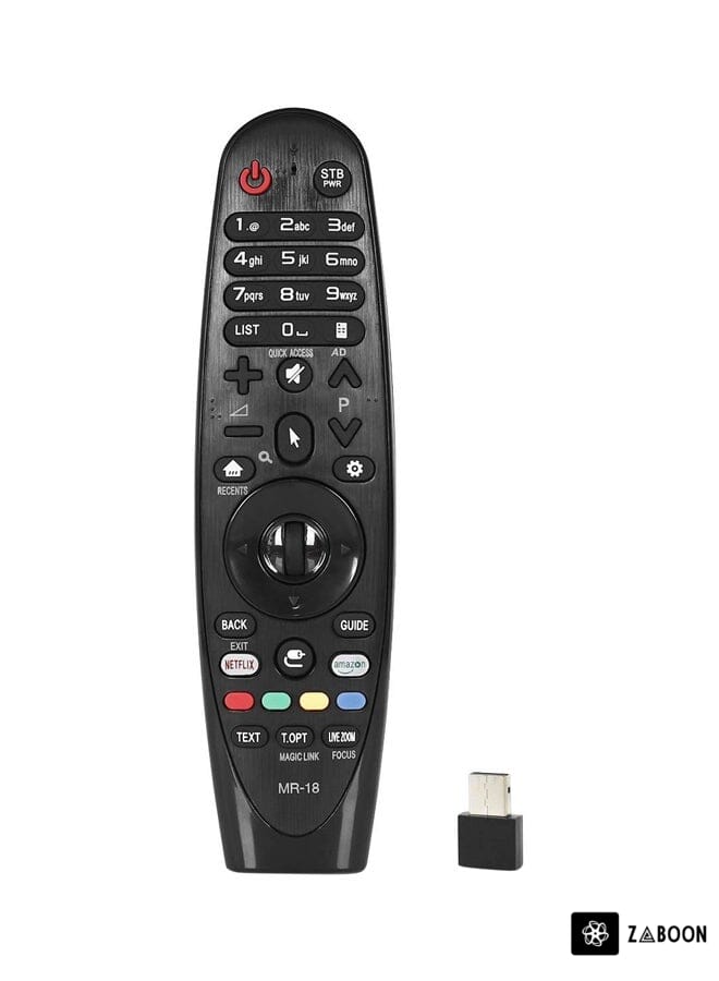 Zaboon Universal Magic Remote For LG Smart TV Black
