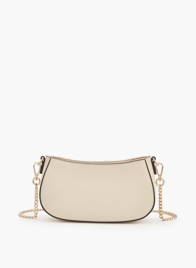 ايل حقيبة كتف بطبعة حيوانات مع حزام سلسلة قابل للفصل - Image 5