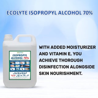 ECOLYTE+ Isopropyl Alcohol 70% with Moisturizer - 5L - view 4