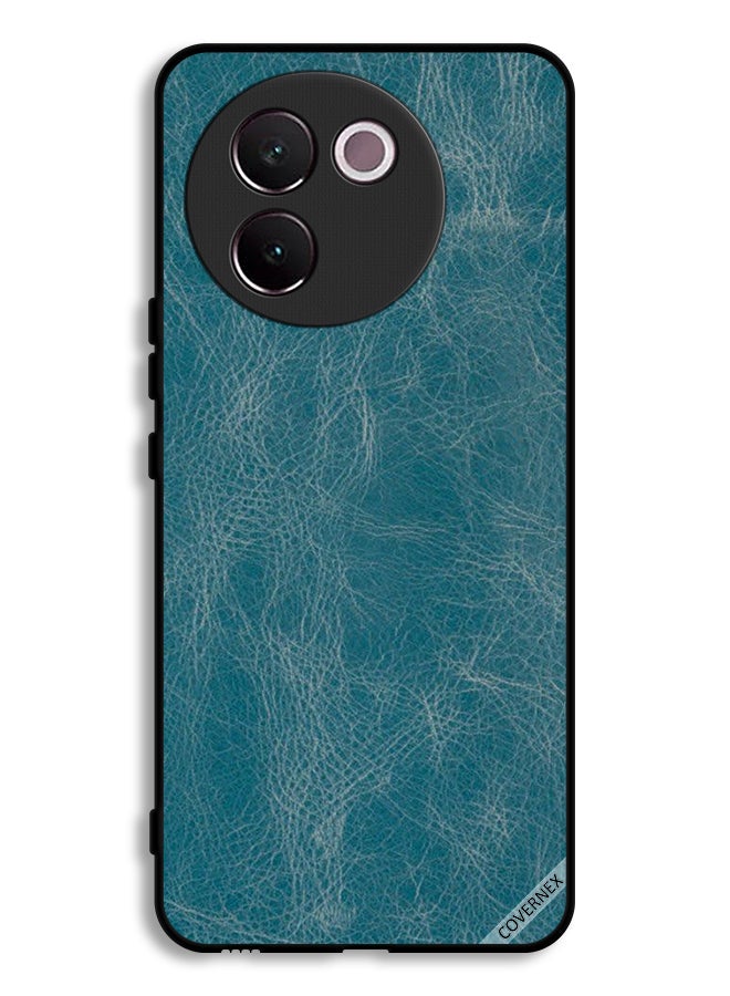 Covernex غطاء حماية فيفو V30e 5G بنمط جلد قديم - Image 1