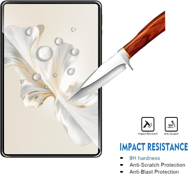 Vertus ® Premium Tempered Glass Screen Protector for HONOR Pad 9 12.1-Inch with Anti-Scratch & Smudge Proof Coating - Image 2