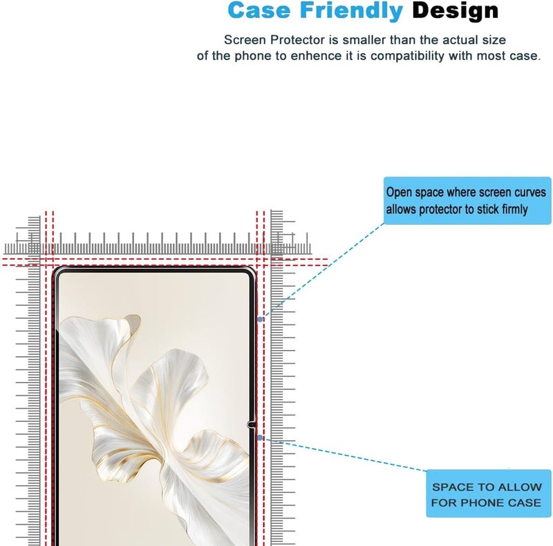 Vertus ® Premium Tempered Glass Screen Protector for HONOR Pad 9 12.1-Inch with Anti-Scratch & Smudge Proof Coating - Image 4