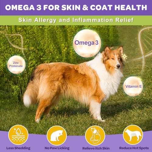 NATURE TARGET Probiotics for Dogs, Duck Flavored Dog Probiotics with Prebiotics and Digestive Enzymes for Dog Gut Health, Vitamins and Omega 3 for Skin & Coat & Immune Health - 120 Treats - Image 4