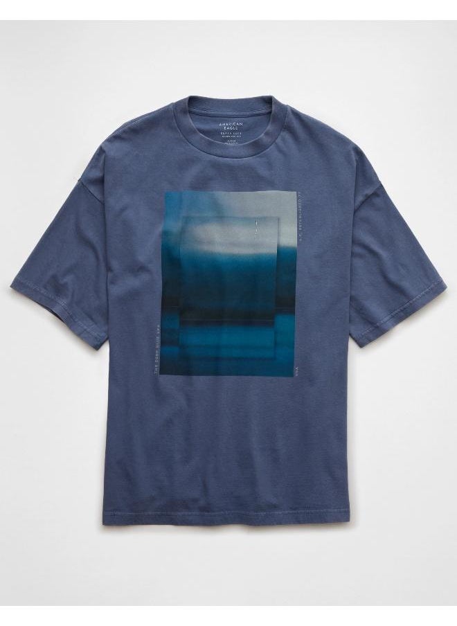 American Eagle - Graphic Crew Neck T-Shirt - Image 1