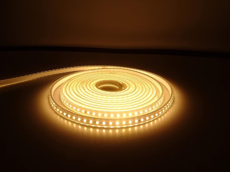 wipro Garnet 5 Meters LED Strip Light 120 LEDsmtr White IP65Waterproof Flexible Rope Light for Outdoor Indoor Decoration for Diwali ChristmasStrip for Balcony False CeilingPack of 1 - Image 2