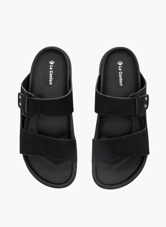 Le Confort Men Solid Slip-On Sandals