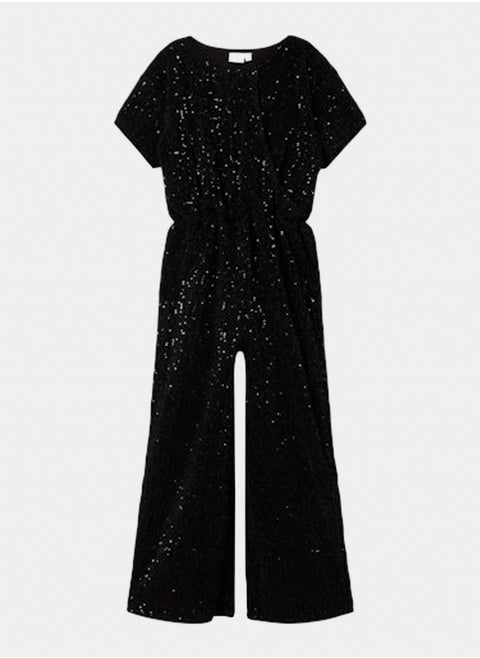 name it Girls Runic Sequin Jumpsuit