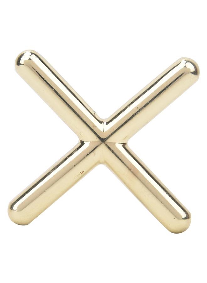 Thoraya Metal Durable Anti-slip Billiards Snooker Pool Cue Rest Bridge Head Holder Billiard Accessory(Cross Type )  - Image 1