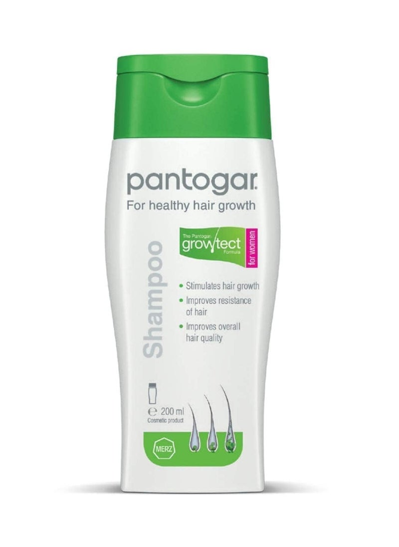 pantogar Pantovigar Shampoo For hair growth Growth formula for women 200 ml  - Image 2