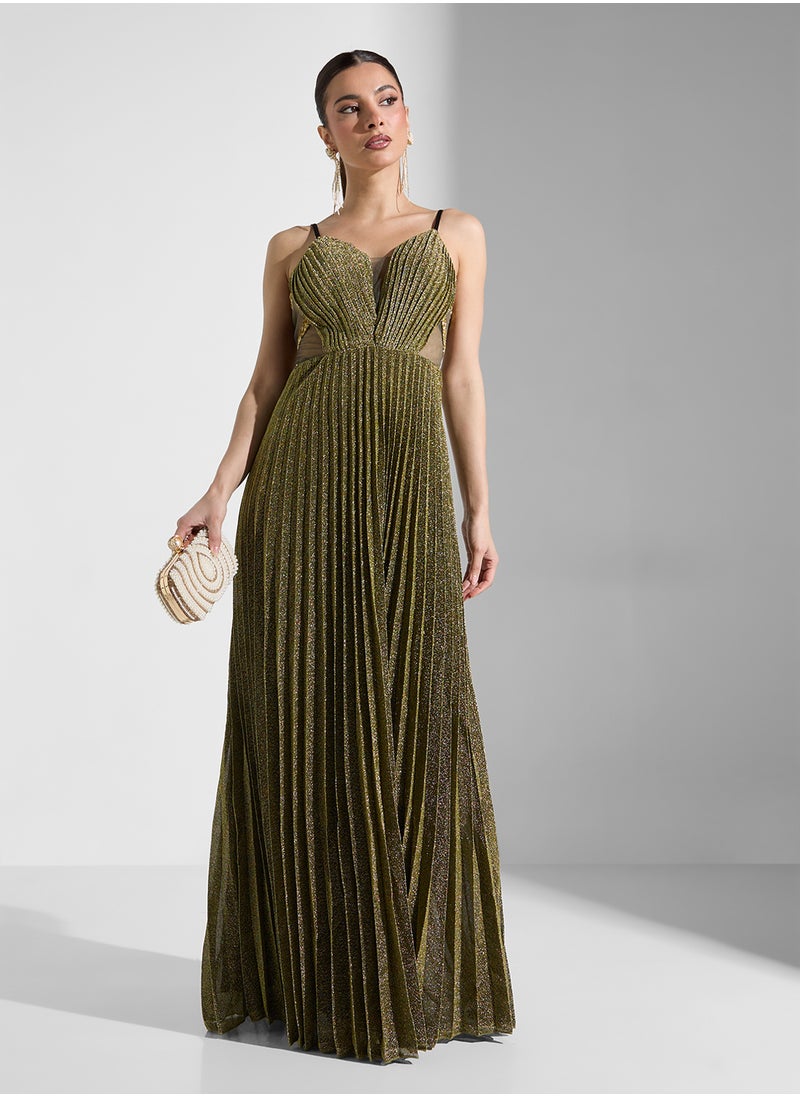 Ella Limited Edition - Shimmer Dress With Pleats - Image 1