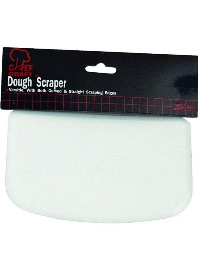 Chef Craft Dishwasher Safe Plastic Dough Scraper White 38.71 x 15.24 x 15.875 cm 20808 - Image 2