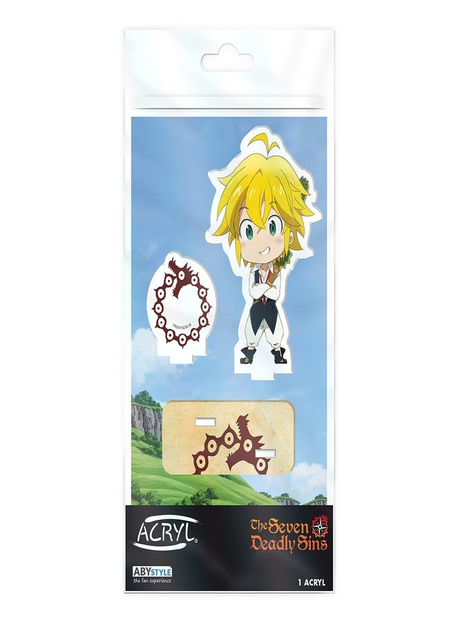 ABYSTYLE The Seven Deadly Sins Meliodas Acryl® Stand Model Figure Anime Manga Desktop Accessories Merch Gift - Image 3