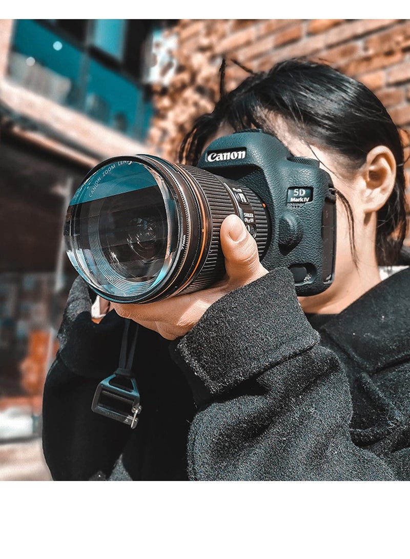 Camera Filter Accessories, 77mm Linear Glass Prism, Foreground Blur, Repeated Color Images, Glass Prism Special Effects Filter, LENS0002  - Image 3