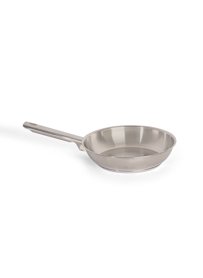 ايست من نون - 11 Piece Premium Stainless Steel 304 (18/10 Cr) tri-ply bottom cookware set, 1x14cm Saucepan, 1x16cm Casserole with Lid, 1x20cm Casserole with Lid, 1x20cm Low Casserole, 1x24cm Casserole with Lid, 1x20cm Frypan, 1x24cm Frypan, 1xFoldable Steam Insert (Fits 20-24cm) - Image 1