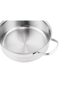 11 Piece Premium Stainless Steel 304 (18/10 Cr) tri-ply bottom cookware set, 1x14cm Saucepan, 1x16cm Casserole with Lid, 1x20cm Casserole with Lid, 1x20cm Low Casserole, 1x24cm Casserole with Lid, 1x20cm Frypan, 1x24cm Frypan, 1xFoldable Steam Insert (Fits 20-24cm) - pzsku/ZABB91E4C9D1103C3B3D7Z/45/_/1740742517/ce0e13d8-2698-49a0-8e0f-2beec202a0ee