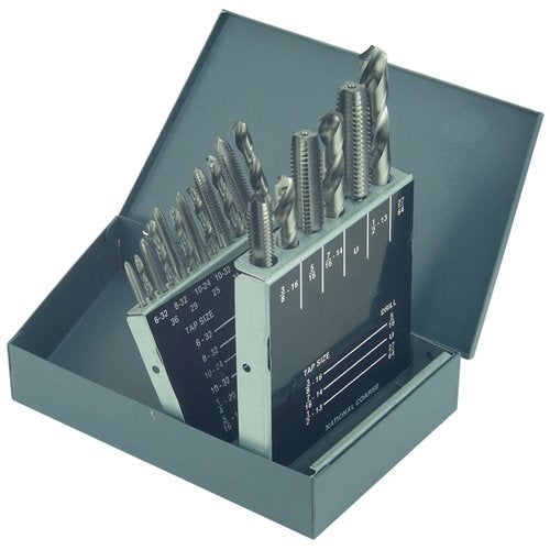 TTC TTC 99S 18 Pc NC Tap  Drill Set with Index 