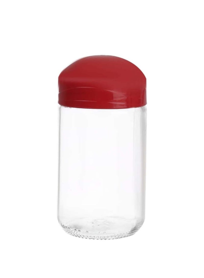 Glass Seasoning Set, Plastic Cap, 3 Pieces, 300ml - Image 3