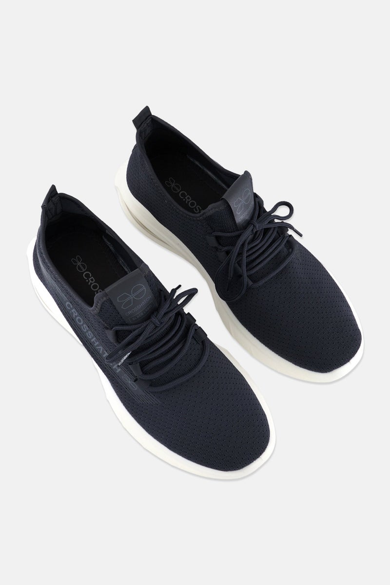 CROSSHATCH أحذية تدريب مزمل للرجال، رمادي - Image 4