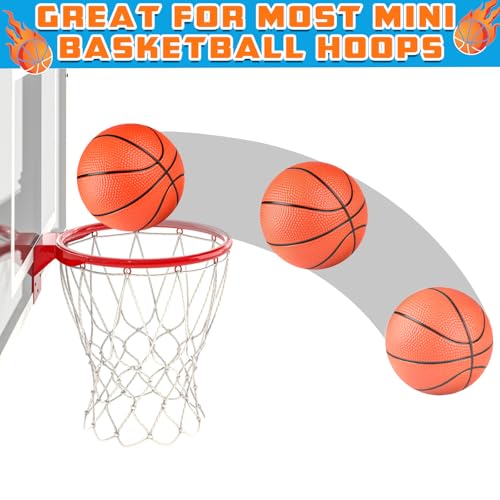 Hymaz 36 Pcs 4 Inch Mini Basketballs Ball for Kids, Rubber Small basketballs with Pump for Kids Basketball Gifts - Inflatable Ball for Basketballs Hoop, Geart for Sports Beach Pool Theme Party Favor - Image 4