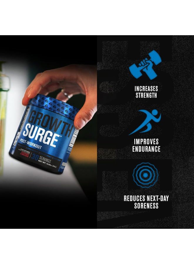 Jacked Factory Growth Surge Creatine Post Workout w/L-Carnitine - Daily Muscle Builder & Recovery Supplement with Creatine Monohydrate, Betaine, L-Carnitine L-Tartrate - 30 Servings, Cherry Limeade  - Image 4
