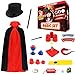 BLOONSY Magic Kit for Kids Magic Tricks Set for Kids Age 6 8 10 12 Magician Costume for Pretend Play with Easy to Follow Guide and Video Instructions Included - Image 2