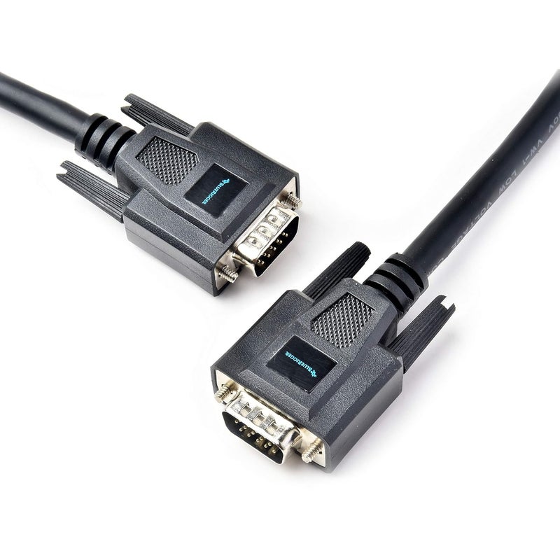BlueRigger SVGA/VGA Cable Male to Male Computer Monitor Cables Shielded Copper VGA Video Cable - Connects HDTV’s & Graphics Cards Series ((15 Feet / 4.5 Meters)) - Image 1
