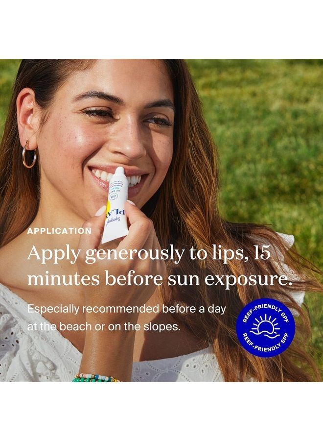 Supergoop! PLAY Lip Balm with Acai, 0.5 fl oz - SPF 30 PA+++ Reef-Friendly, Broad Spectrum Sunscreen - Hydrating Honey, Shea Butter & Sunflower Seed Oil - Clean Ingredients - Great for Active Days - Image 5