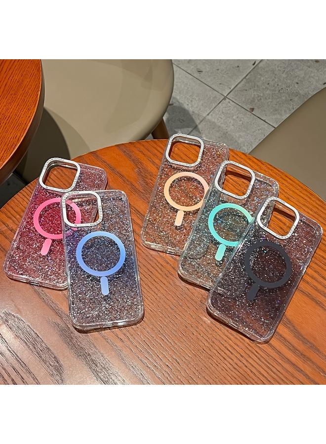 S-TOP Case For iPhone 14 Pro Max Blink Series Metal Lens Frame MagSafe Magnetic IMD Phone Case - Image 2