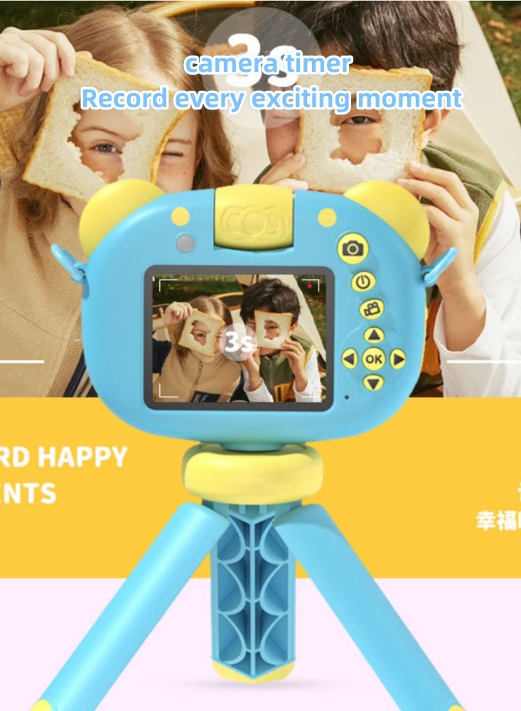 New bracket style children's camera handheld camera SLR dual lens game mini toy Video camera - Image 4