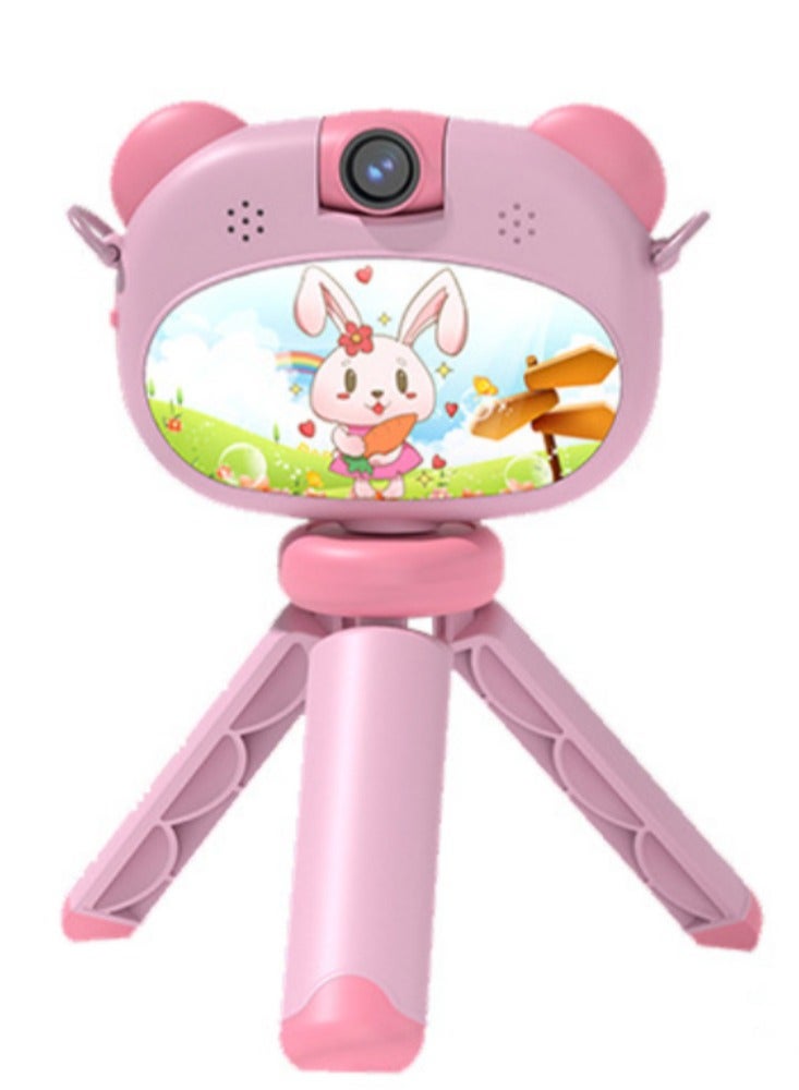 New bracket style children's camera handheld camera SLR dual lens game mini toy Video camera - Image 1