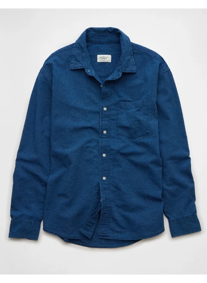 American Eagle AE Everyday Oxford Button-Up Shirt