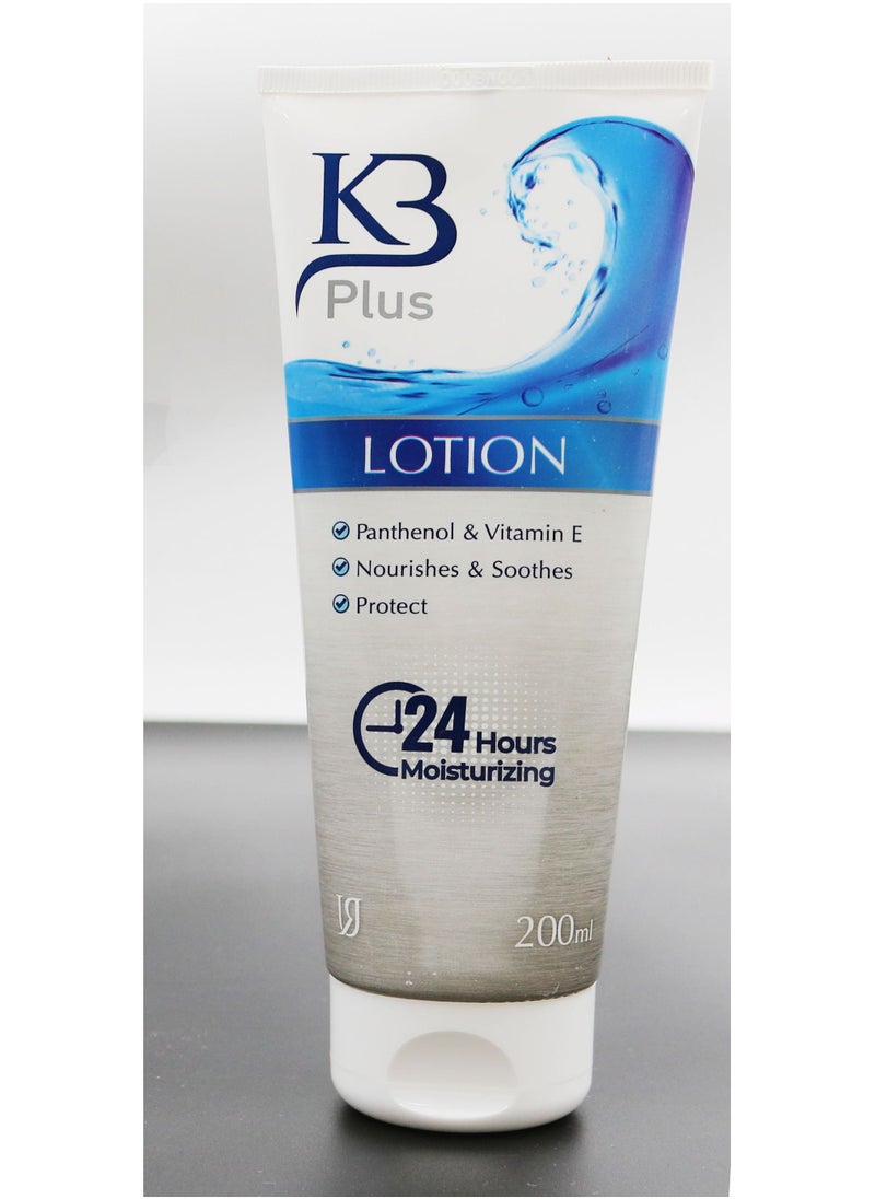 K B Plus Lotion Moisturizing Formula Softens And Smoothes The Skin 200 ML