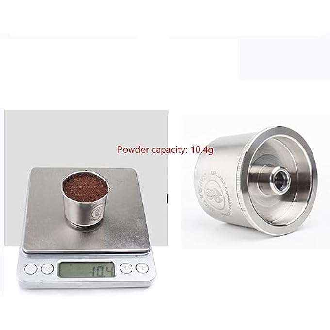 XBERSTAR Stainless Coffee Pods Reusable Capsules Cup For Illy Coffeemaker Stainless Steel - Image 5