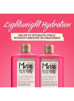 MAUI MOISTURE Maui Moisture Lightweight Hydration + Hibiscus Water Conditioner, Nourishing Conditioner Softens & Quenches Wavy & Curly Hair with Aloe Vera, Vegan & Silicone-Free, 25.4 fl. oz  - Image 5