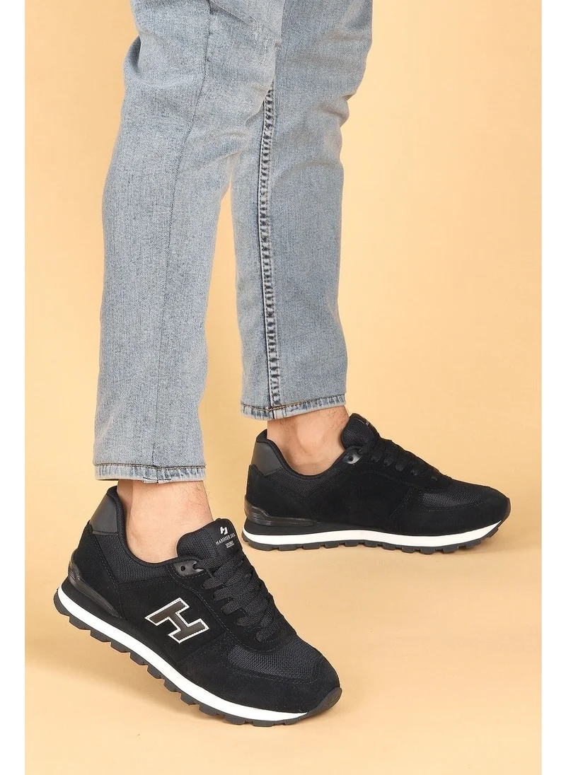 هامر جاك Peru Large Size Men's Sneaker Sports Shoes Black 19250 V2