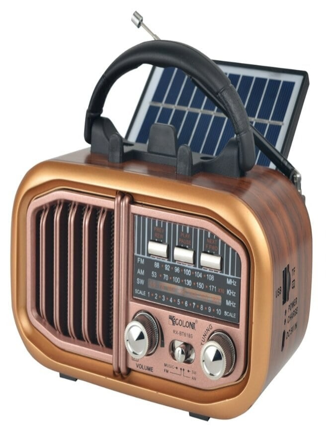 Wireless Speaker With Solar