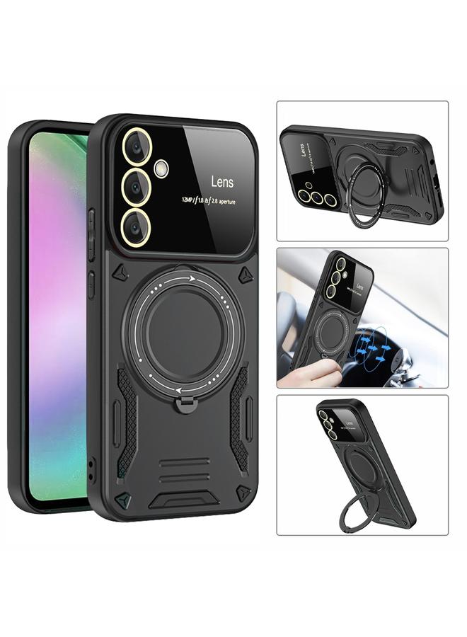S-TOP Case For Samsung Galaxy A55 5G Large Window MagSafe Holder Phone Case - Image 3