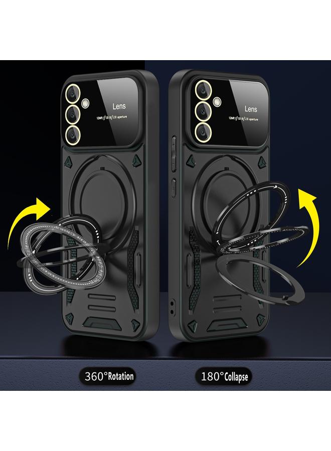 S-TOP Case For Samsung Galaxy A55 5G Large Window MagSafe Holder Phone Case - Image 4