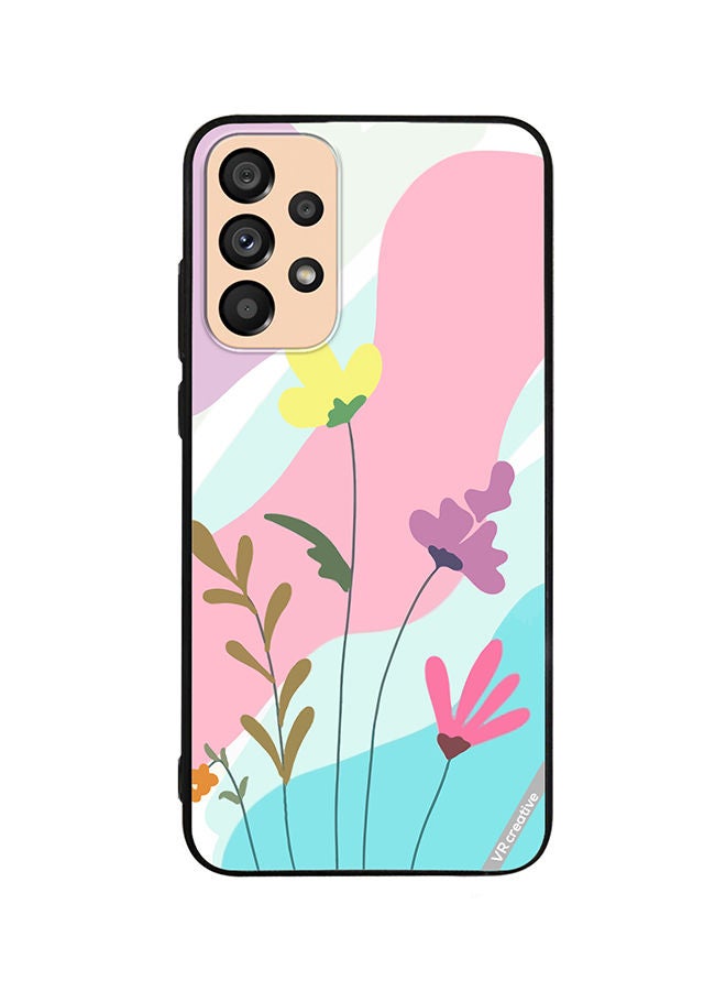 Protective Case Cover For Samsung Galaxy A72 Layered In Design Multicolour