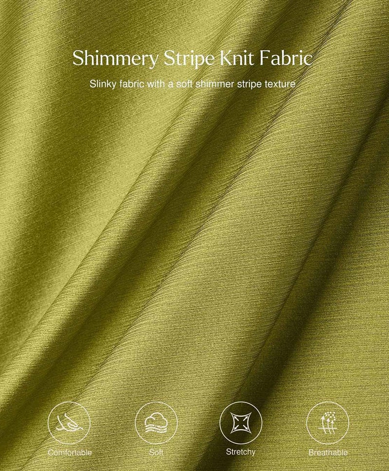Popilush Summer Corset Spaghetti Strap Dresses for Women All in One Shapewear Tummy Control A-Line Midi Tea Party Dress for Semi Formal Green - Image 5