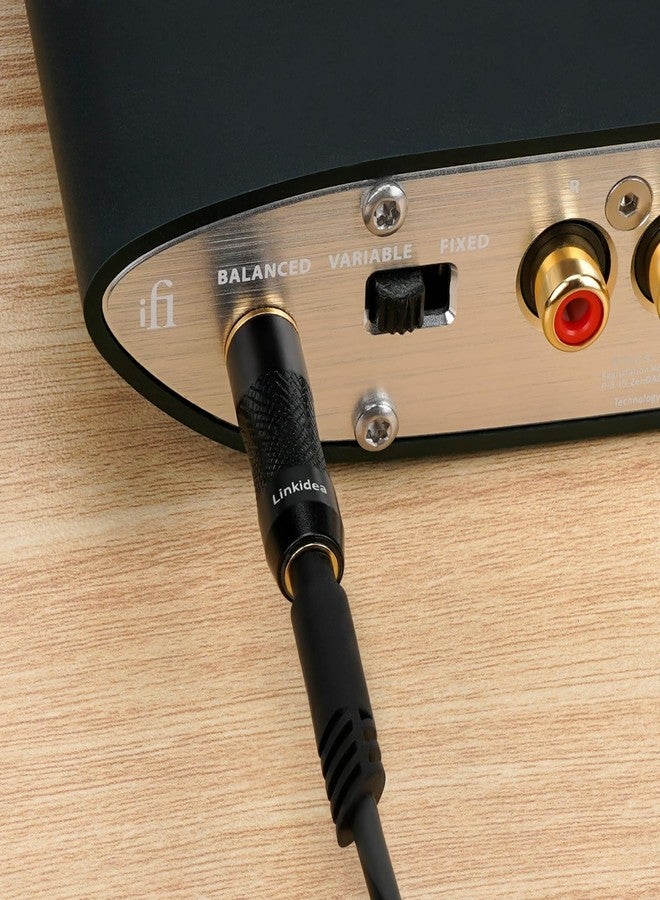 Linkidea محول صوتي متوازن ذكر 4.4 مم إلى 3.5 مم من لينكيديا متوافق مع سوني NW-ZX507 DMP-Z1 NW-ZX300A NW-WM1Z TA-ZH1ES، FIO M11، Lotoo PAW6000، HIFIMAN R2R2000 مشغل الصوت - Image 5
